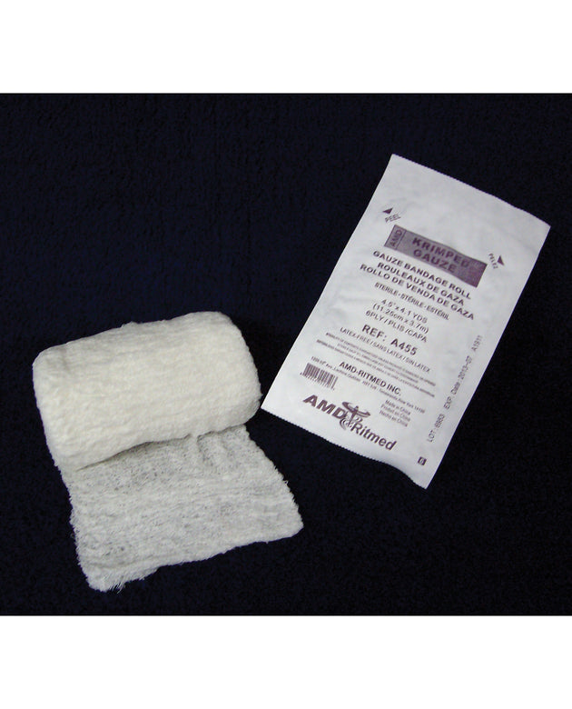 AMD MEDICOM KRIMPED GAUZE BANDAGE ROLLS