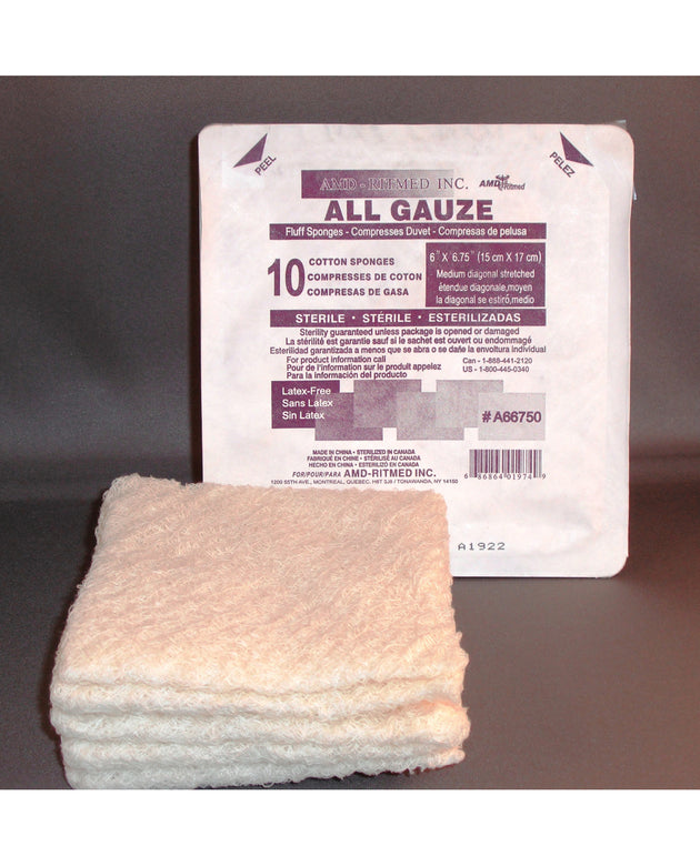 AMD MEDICOM FLUFF SPONGES
