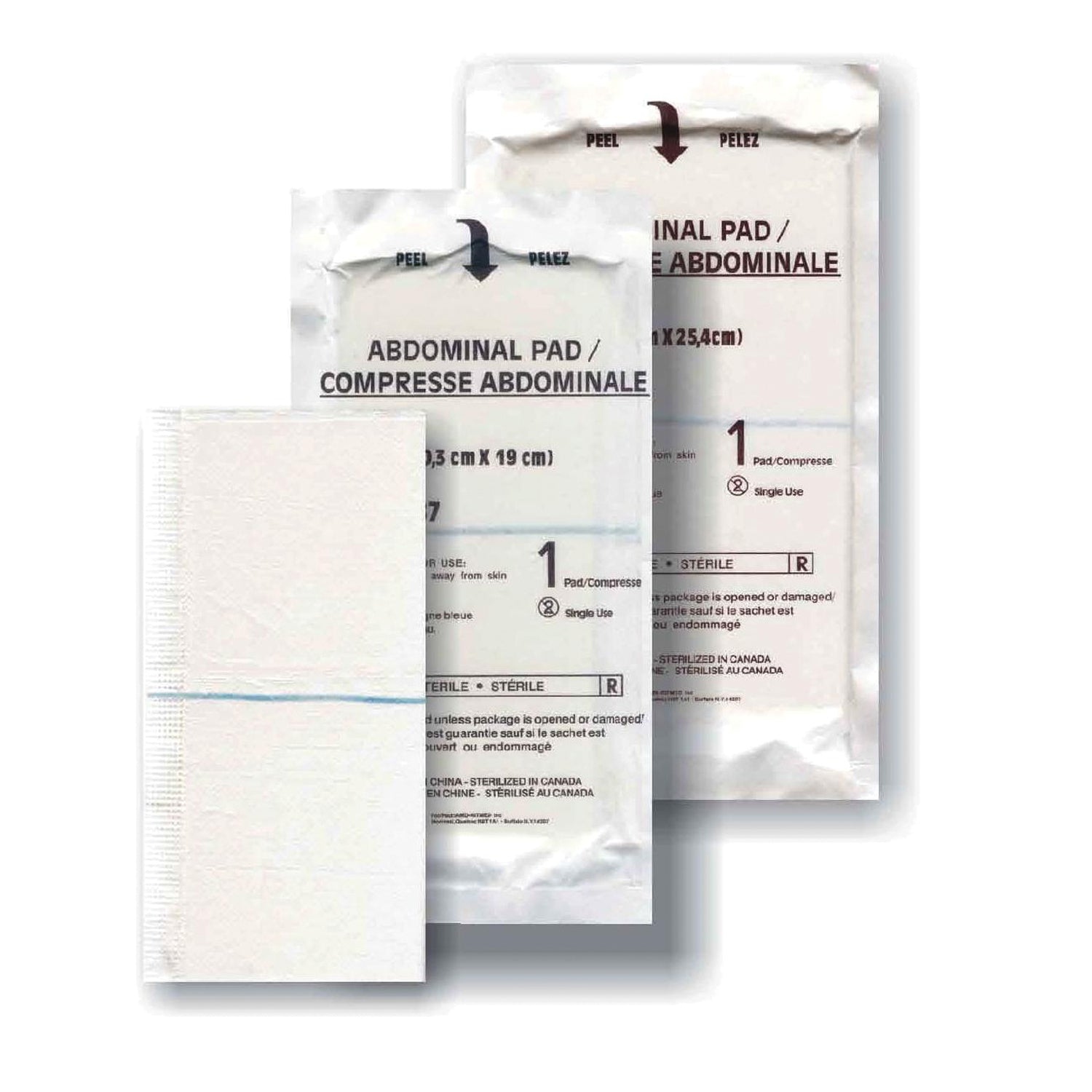 AMD MEDICOM ABDOMINAL PADS