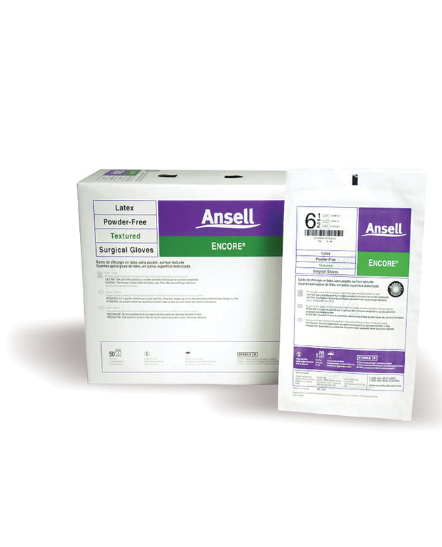 ANSELL ENCORE® POWDER-FREE STERILE SURGICAL GLOVES