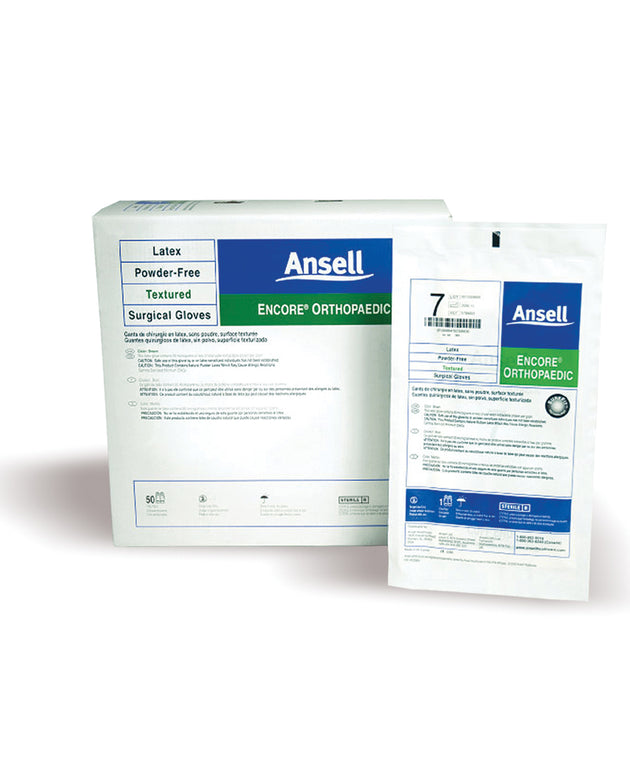 ANSELL ENCORE® POWDER-FREE ORTHOPAEDIC STERILE SURGICAL GLOVES
