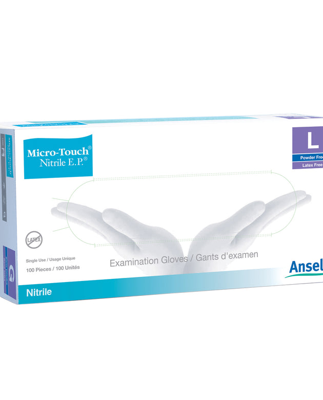 ANSELL MICRO-TOUCH® NITRILE E.P. TEXTURED EXAMINATION GLOVES