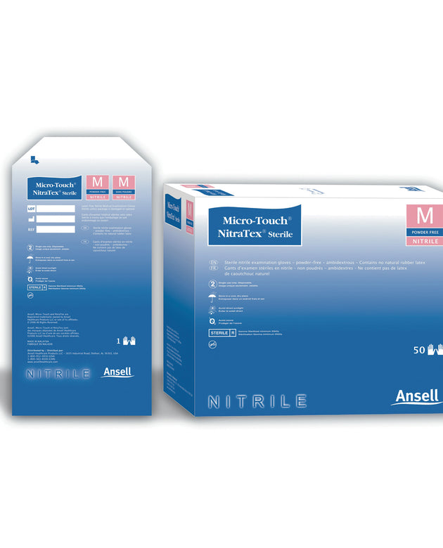 ANSELL MICRO-TOUCH® NITRATEX® STERILE EXAM GLOVES