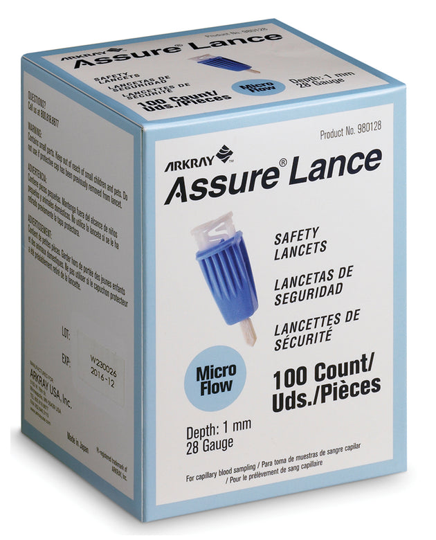 ARKRAY ASSURE® LANCE SAFETY LANCETS