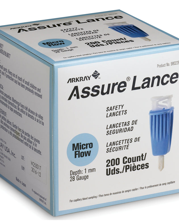 ARKRAY ASSURE® LANCE SAFETY LANCETS