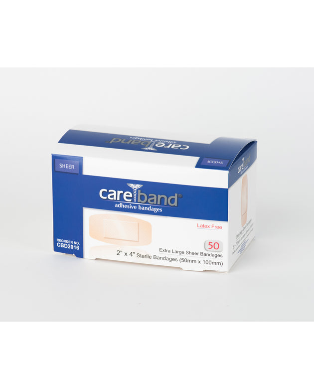 ASO CAREBAND™ SHEER ADHESIVE STRIP BANDAGES