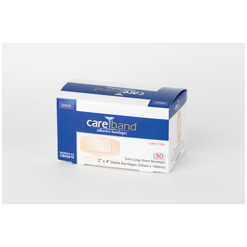 ASO CAREBAND™ SHEER ADHESIVE STRIP BANDAGES