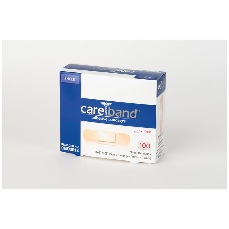 ASO CAREBAND™ SHEER ADHESIVE STRIP BANDAGES