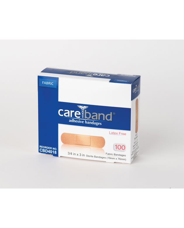 ASO CAREBAND™ FABRIC ADHESIVE STRIP BANDAGES