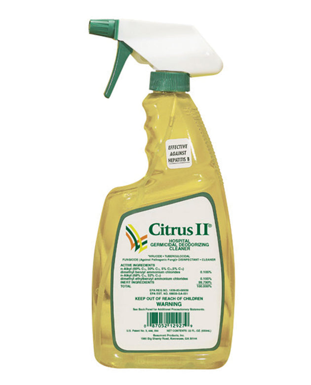 BEAUMONT CITRUS II GERMICIDAL DEODORIZING CLEANER
