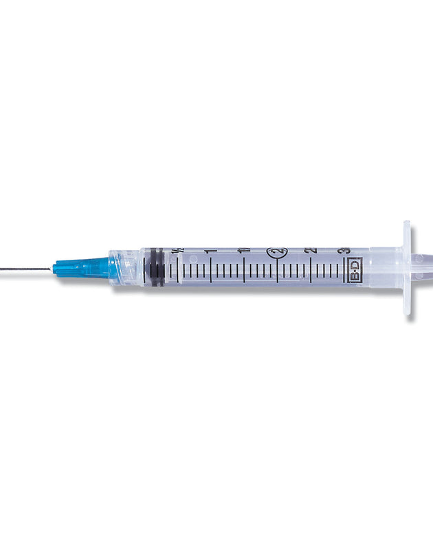 BD 3 ML SYRINGES & NEEDLES