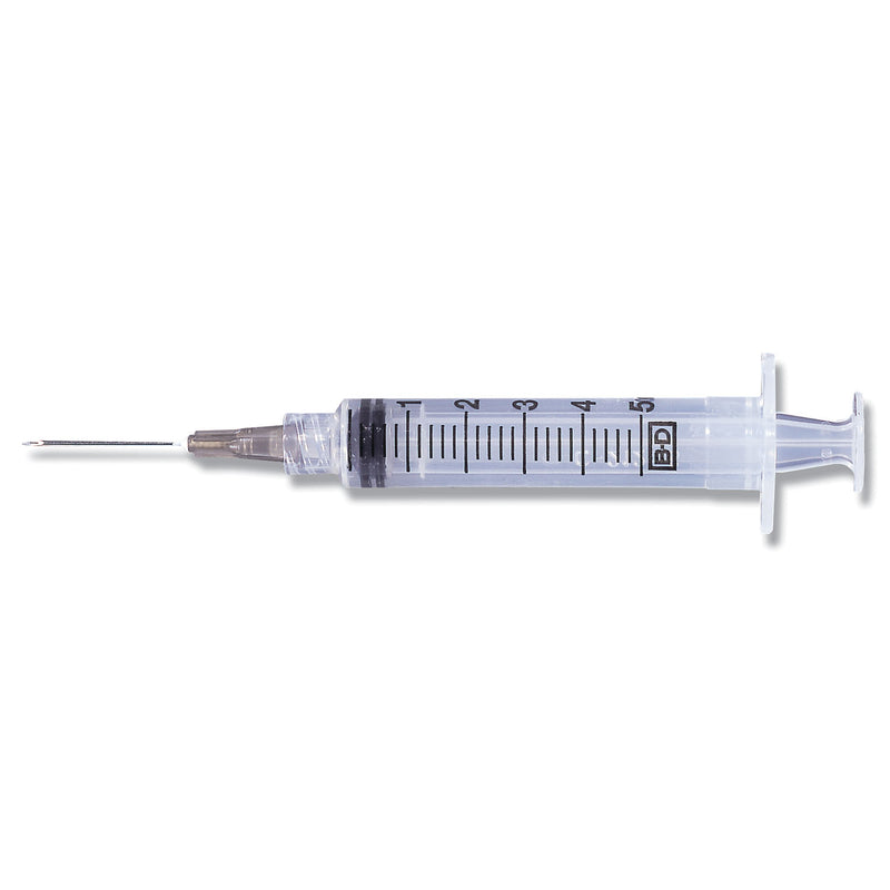 BD 5 ML SYRINGES & NEEDLES