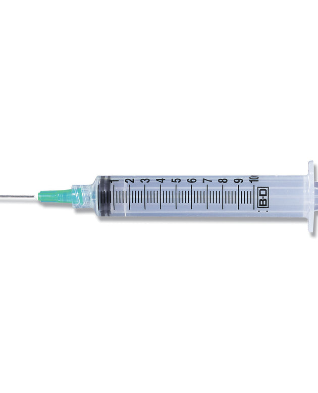 BD 10 ML SYRINGES & NEEDLES