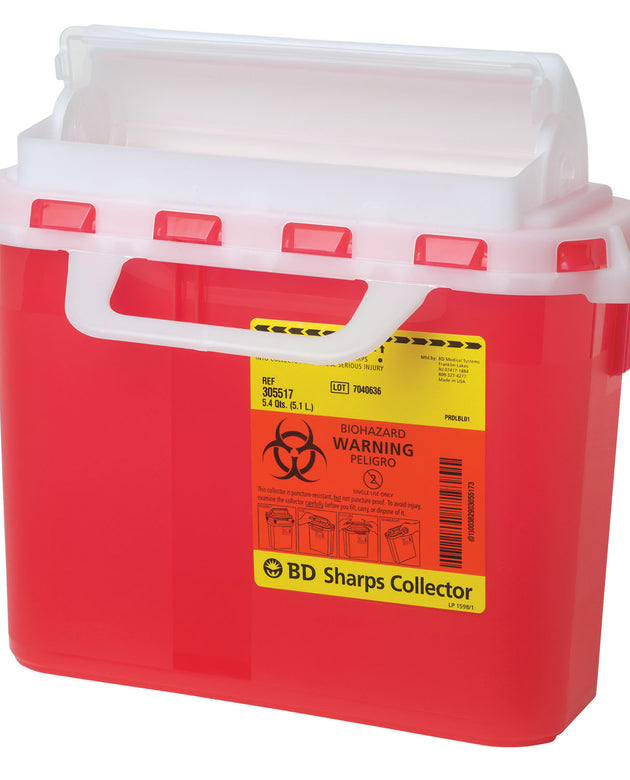 BD PATIENT ROOM SHARPS COLLECTORS