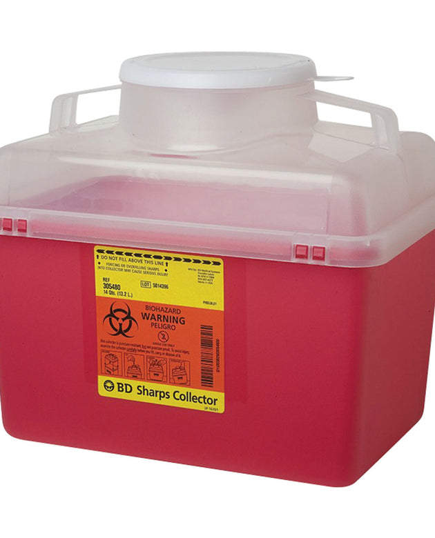 BD MULTI-USE NESTABLE SHARPS COLLECTORS