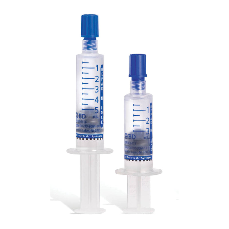 BD POSIFLUSH™ HEPARIN LOCK FLUSH SYRINGES