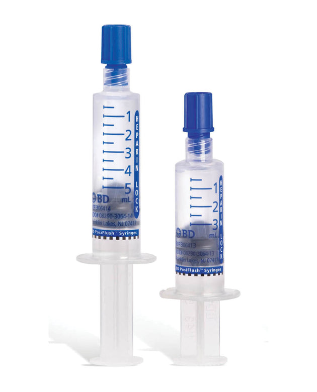 BD POSIFLUSH™ HEPARIN LOCK FLUSH SYRINGES