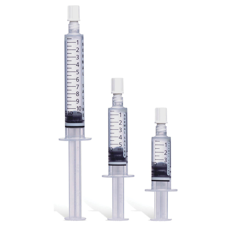 BD POSIFLUSH™ NORMAL SALINE SYRINGES