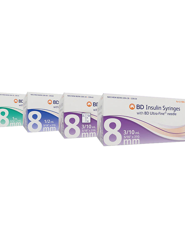 BD INSULIN SYRINGES & NEEDLES