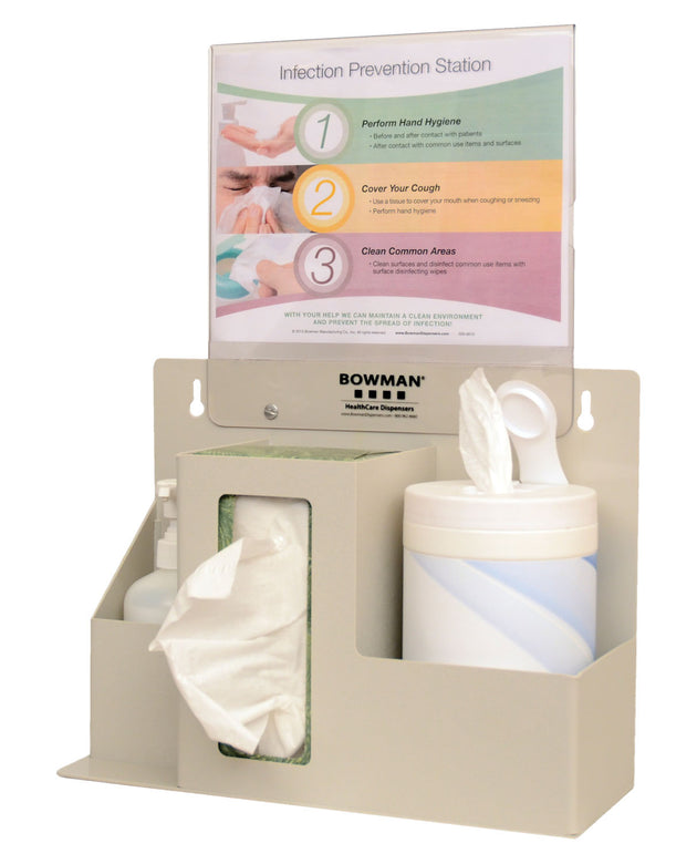 BOWMAN INFECTION PREVENTION ORGANIZER/STATION