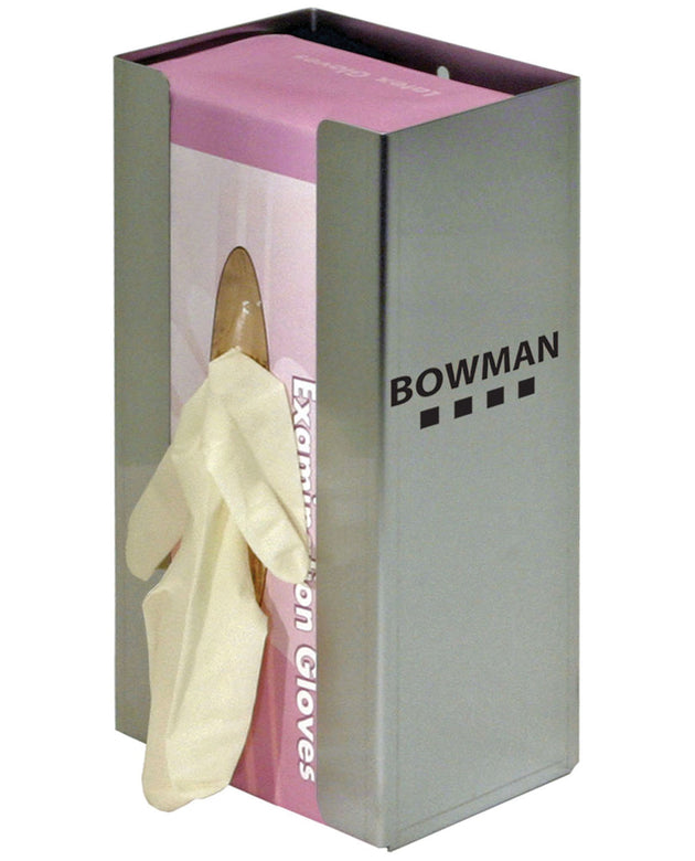 BOWMAN STAINLESS STEEL GLOVE DISPENSER