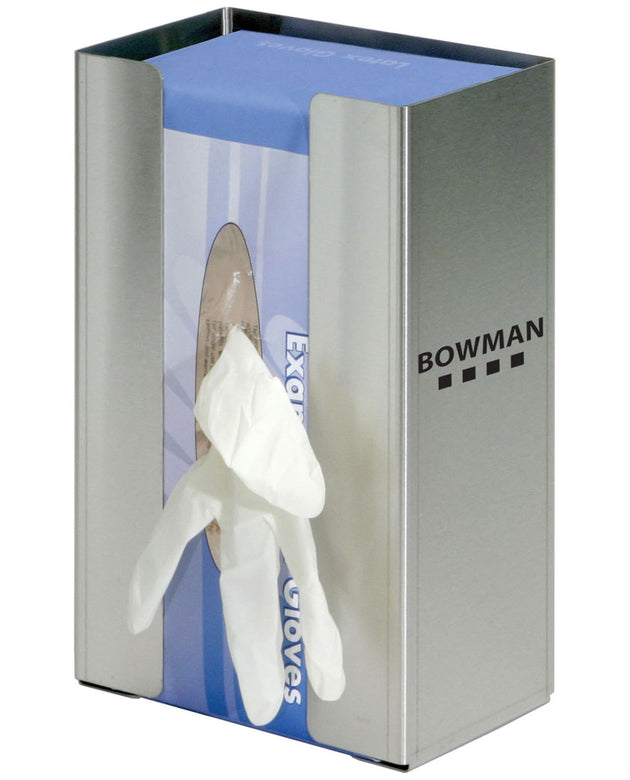 BOWMAN STAINLESS STEEL GLOVE DISPENSER