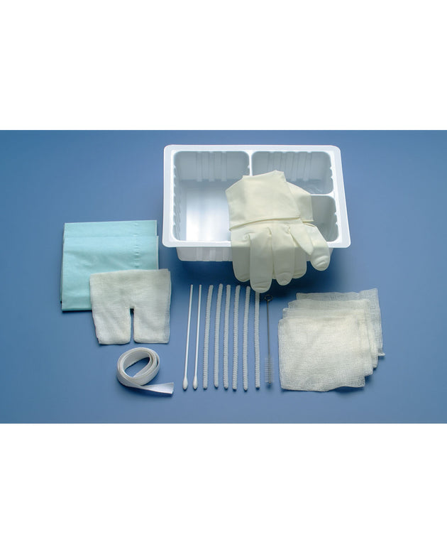 BUSSE TRACHEOSTOMY CARE SET WITH GLOVES