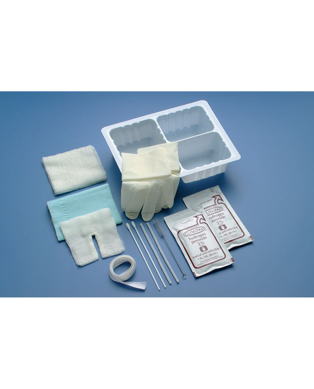 BUSSE TRACHEOSTOMY CARE SET WITH HYDROGEN PEROXIDE