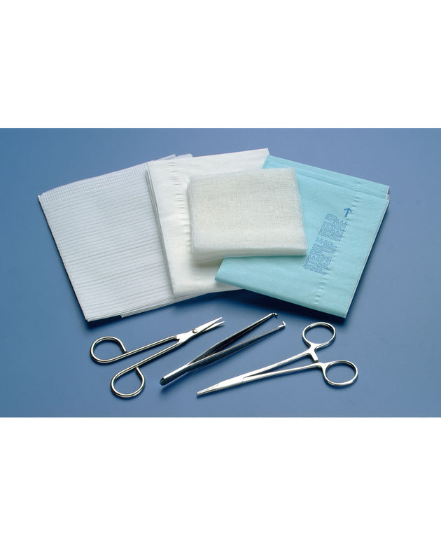 BUSSE MINOR LACERATION TRAY WITH INSTRUMENTS