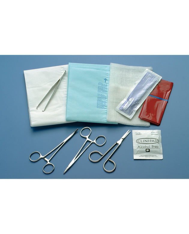 BUSSE DELUXE FACIAL WOUND CLOSURE INSTRUMENT TRAY