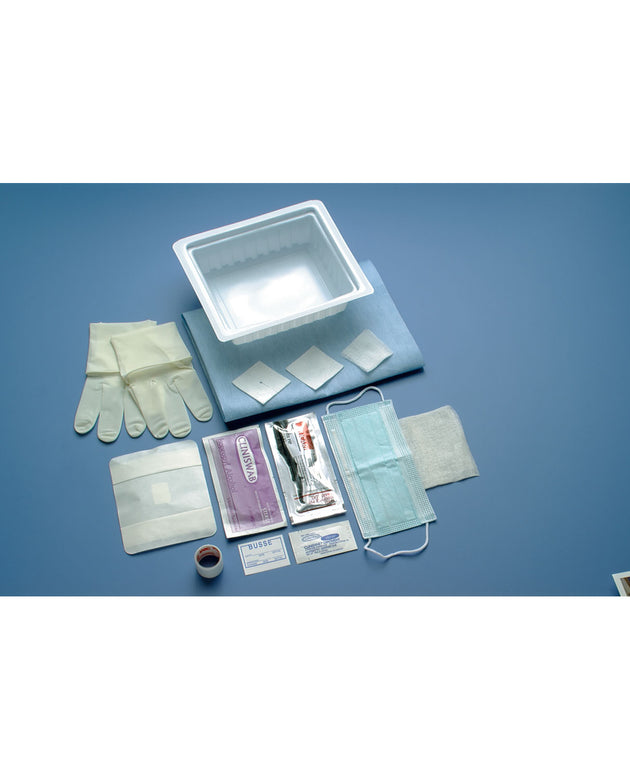 BUSSE CENTRAL LINE DRESSING CHANGE TRAY WITH TEGADERM™ DRESSING