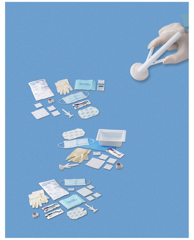 BUSSE CENTRAL LINE KIT WITH CHLORAPREP® ONE-STEP APPLICATOR & TEGADERM™ DRESSING