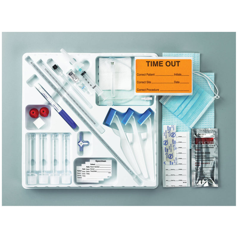 BUSSE SAFETY-DELUXE ADULT LUMBAR PUNCTURE TRAY