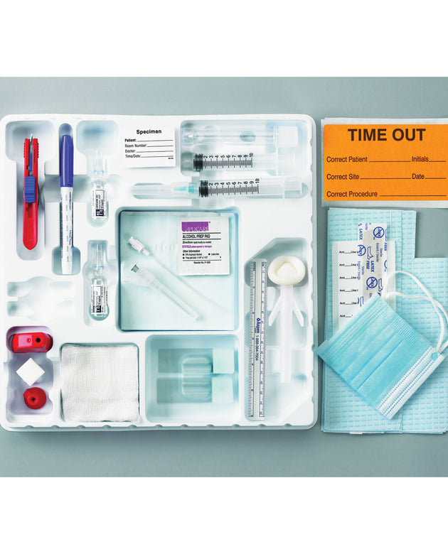 BUSSE SAFETY-DELUXE BIOPSYS TRAY