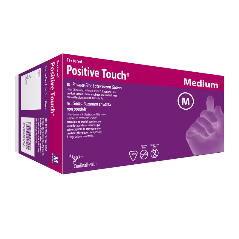 CARDINAL HEALTH POSTIVE TOUCH® LATEX EXAM GLOVES