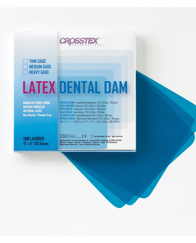 CROSSTEX DENTAL DAMS