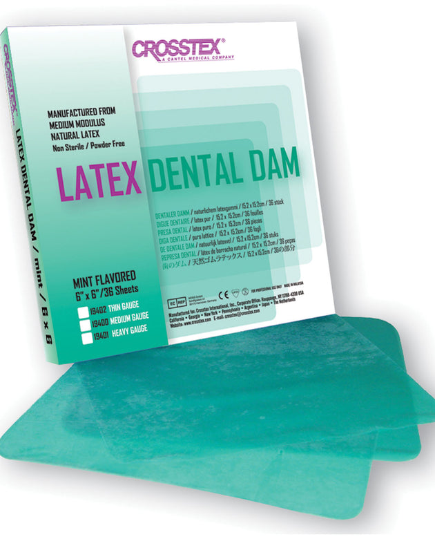 CROSSTEX DENTAL DAMS