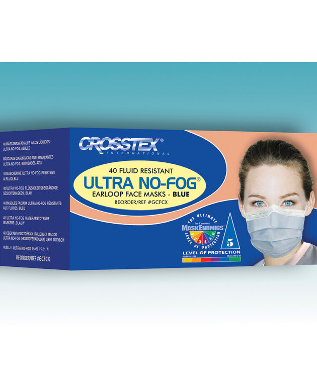 CROSSTEX ULTRA NO-FOG® EARLOOP MASK