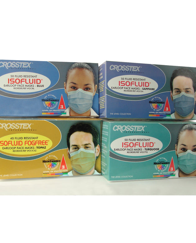 CROSSTEX ISOFLUID® EARLOOP MASK
