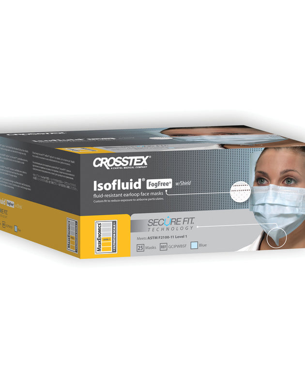 CROSSTEX SECUREFIT ISOFLUID FACE MASK