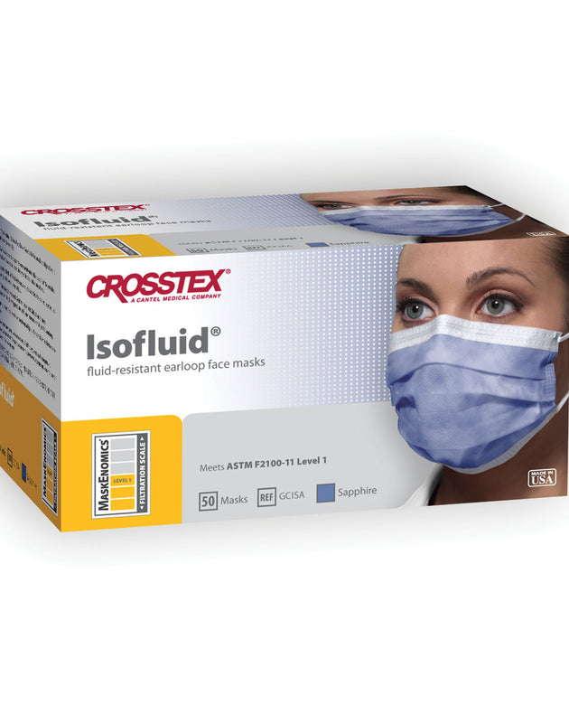 CROSSTEX ISOFLUID® EARLOOP MASK