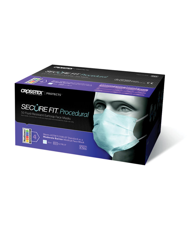 CROSSTEX SECUREFIT PROCEDURAL MASK