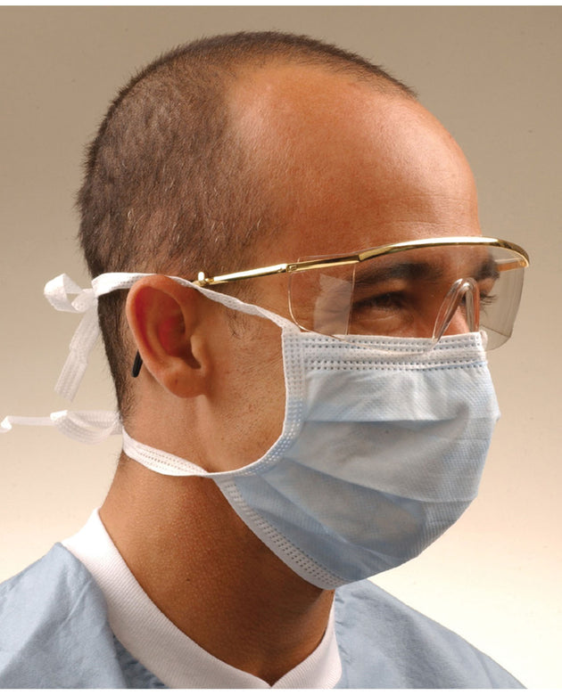 CROSSTEX SURGICAL MASK WITH TIE-ON LACES