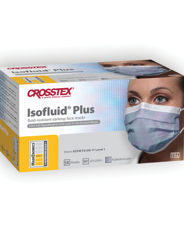 CROSSTEX ISOFLUID® PLUS EARLOOP MASK