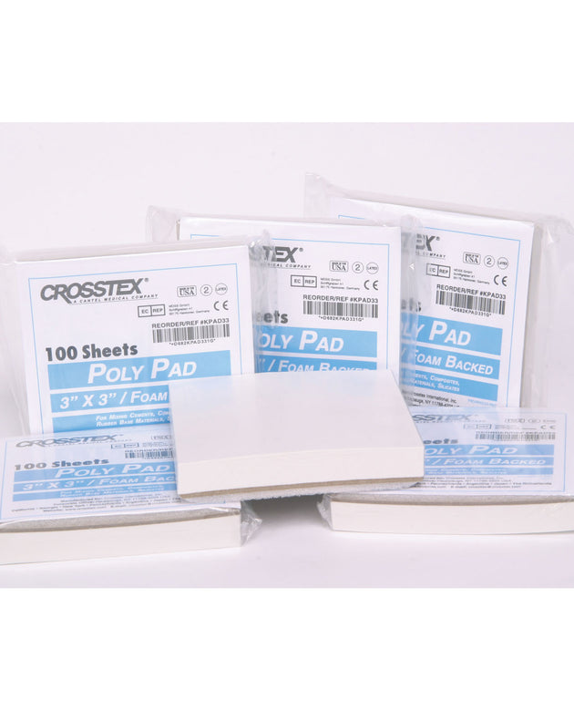 CROSSTEX MIXING PADS - POLY COATED