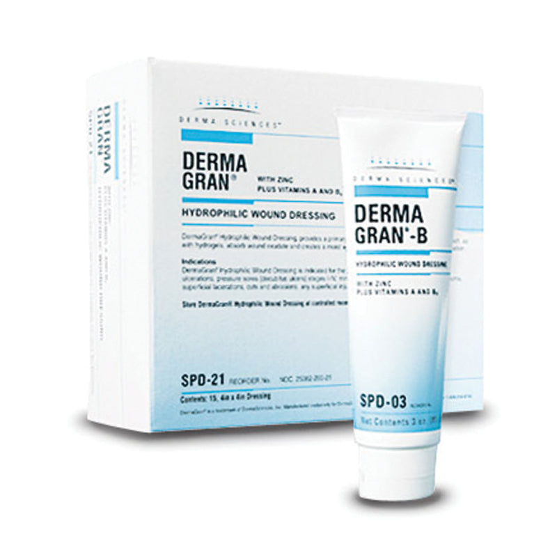 INTEGRA LIFESCIENCES DERMAGRAN®-B HYDROPHILIC WOUND DRESSING