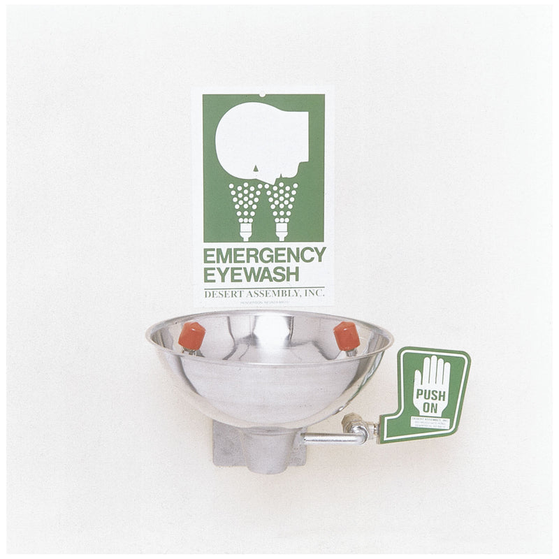 DESERT ASSEMBLY OPTI-KLENS WALL MOUNTED EYEWASH