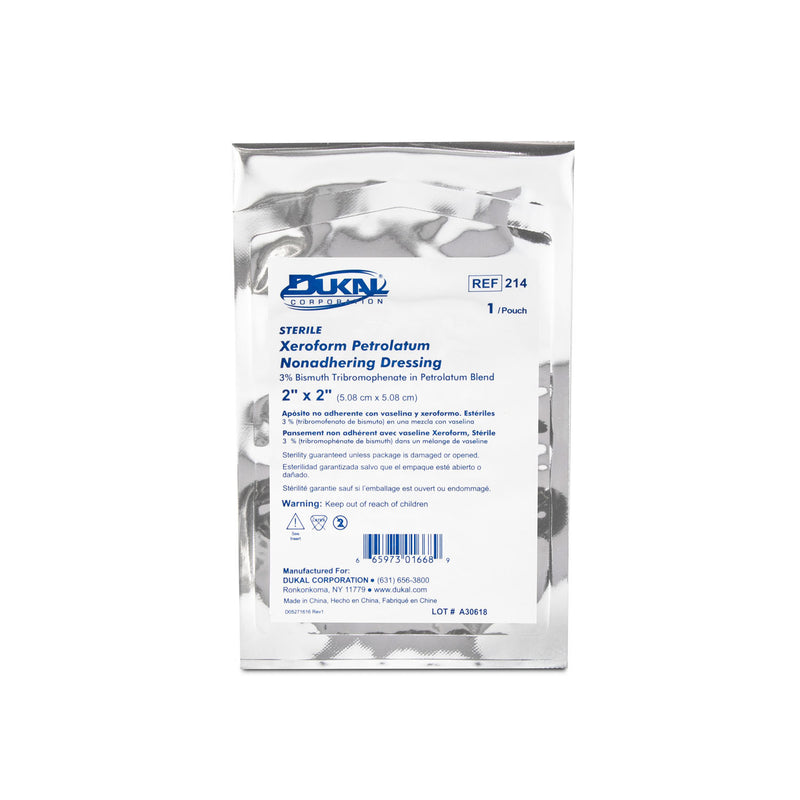 DUKAL ALBA XEROFORM PETROLATUM GAUZE DRESSINGS