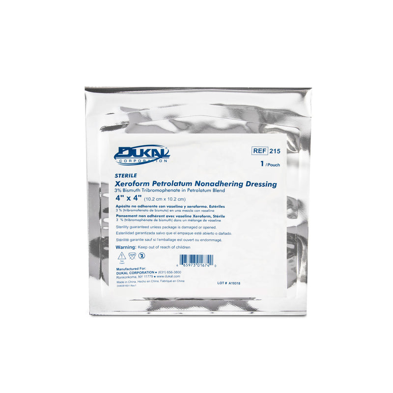 DUKAL ALBA XEROFORM PETROLATUM GAUZE DRESSINGS