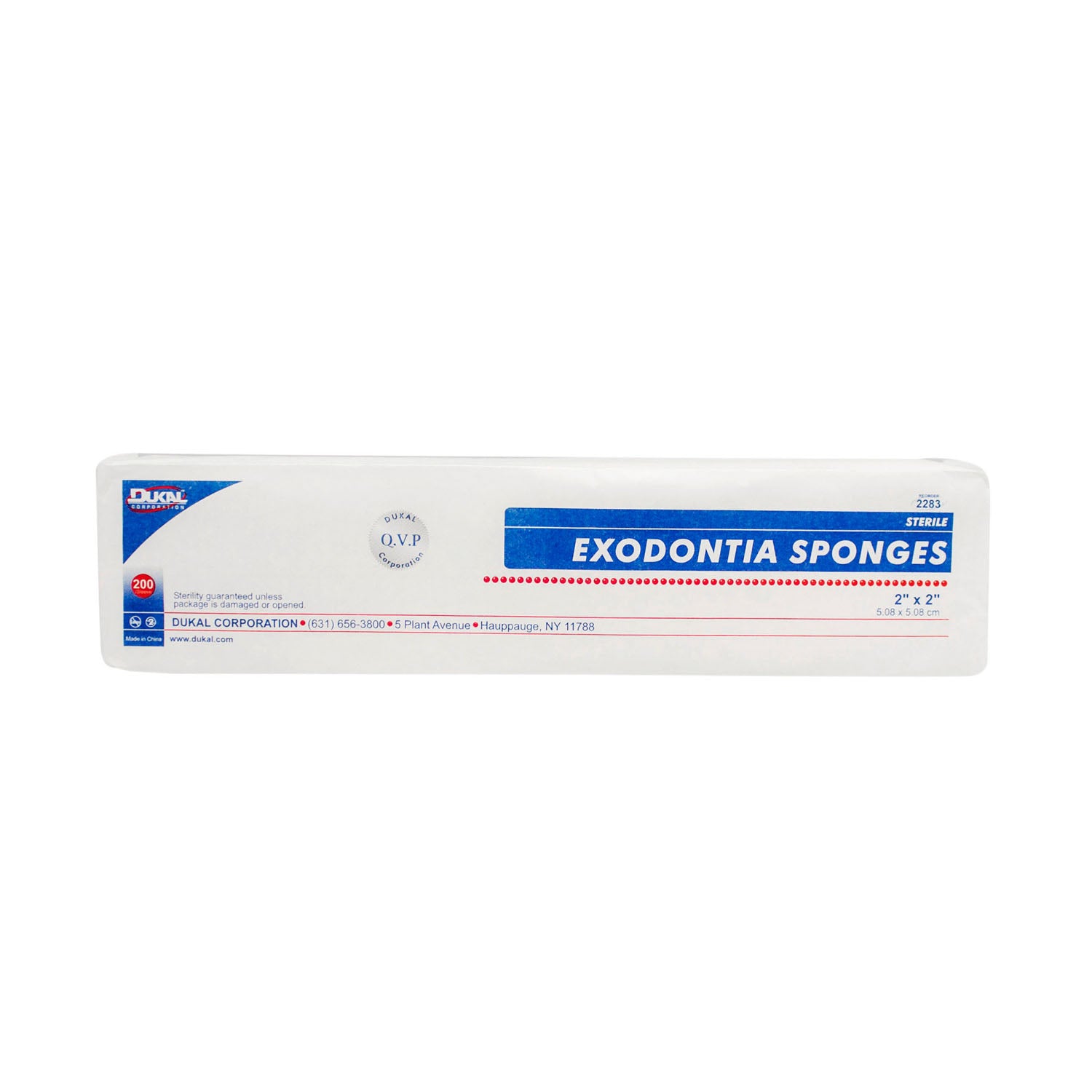 DUKAL WOVEN COTTON GAUZE SPONGES